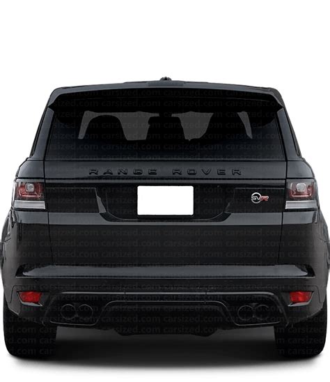 Land Rover Range Rover Sport 2013 2017 Dimensions Rear View