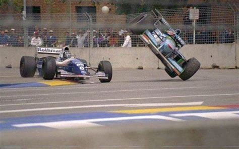 Championship Decider In Adelaide 1994 Damon Hill Michael Schumacher