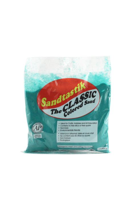 Classic Colored Sand Green 1 Lb 454 G Bag