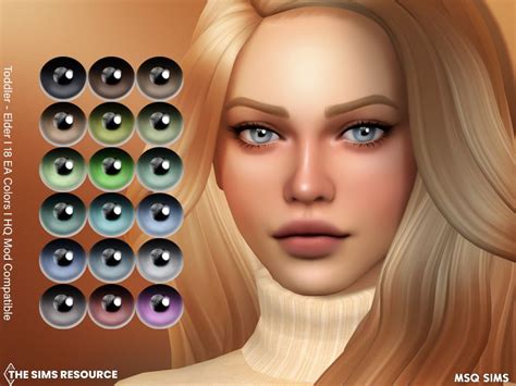 Msqsims Eyes Nb23 In 2021 Sims 4 Sims Eye Color