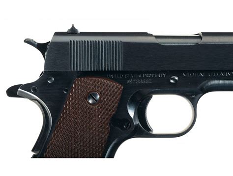 Us Colt Model 1911a1 1941 Production Semi Automatic Pistol