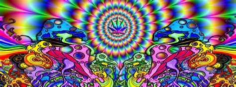 Artistic Psychedelic Mushroomic Facebook Cover Photo