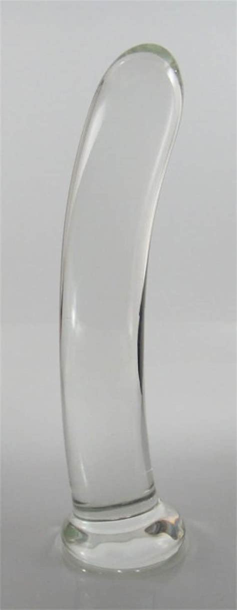 Large Glass Smooth Headless Dildo Sex Toy Etsy