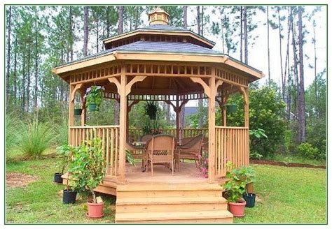 Do it yourself gazebo is not only a nice place to relax with loved ones, but will make a beautiful addition to any garden landscape. Awesome Build Your Own Gazebo Kit
