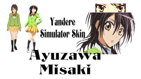 Yandere Simulator Skin Ayuzawa Misaki By Kobatochan09 On Deviantart