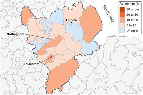 Non Domestic Rating Reval 2023 Compiled List Maps Showing Change In