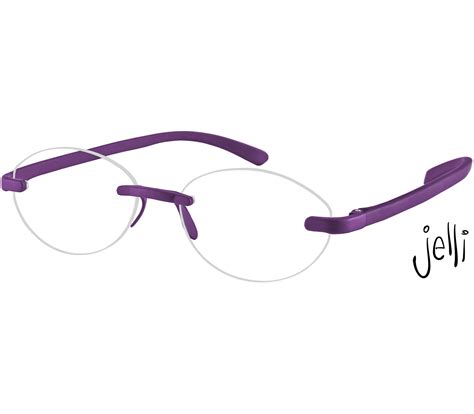 Jelli Solo Purple Reading Glasses Tiger Specs