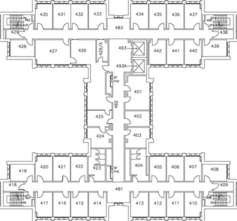 Mcmaster University Kenneth Taylor Hall Kth Fourth Floor Map