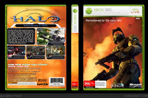 Halo 2 Xbox 360 Box Art Cover By Hawx