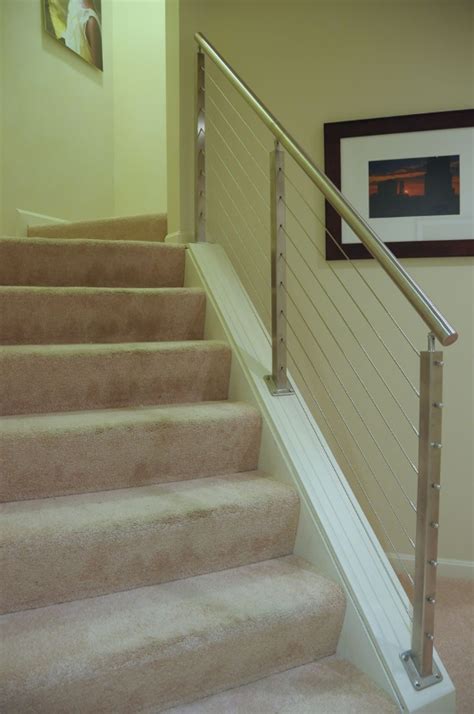 Some of the varieties available on the site include stair railings, porch railings and deck railings. Rainier - Stainless Steel Cable Railing - FREE Estimate
