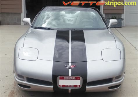 C5 Corvette Full Length Dual Racing 3 Stripes