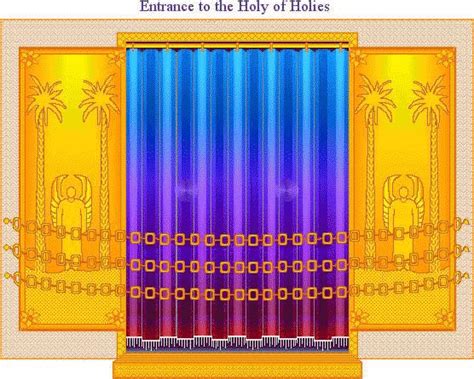 Blue Purple And Scarlet Tabernacle Curtain Blue And Purple
