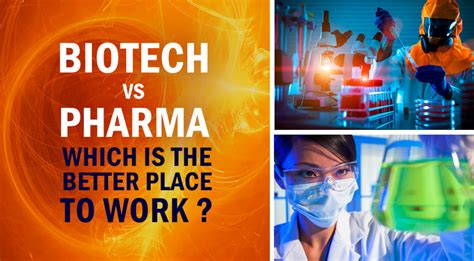 Biotech Vs Big Pharma Which Is The Better Place To Work Biospace