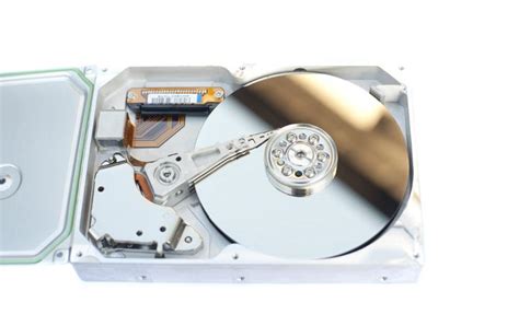 Free Image Of Open Hard Disk Drive On White Background Freebie