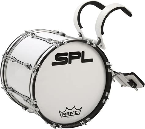 Sound Percussion Labs Birch Marching Bass Drum With Carrier