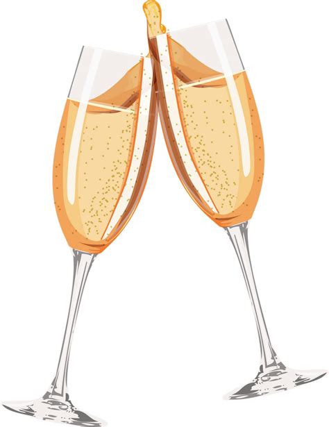 Download Champagne Glass Clip Art Cheers Champagne Glasses Png Hd