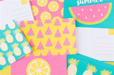 Printable Summer Postcards Capturing Joy With Kristen Duke