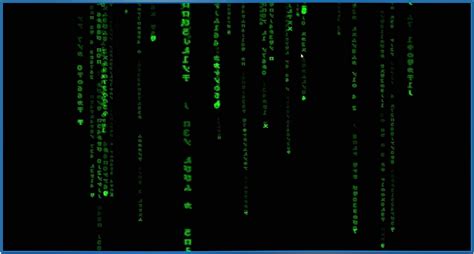 Blue Matrix Screensaver Linux Download Screensaversbiz
