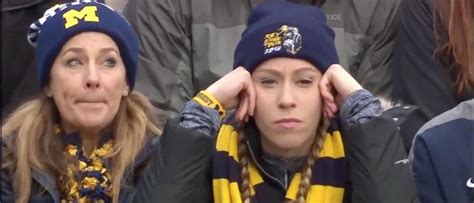 This Video Of Sad Michigan Football Fans Is Like A Drug For The Soul