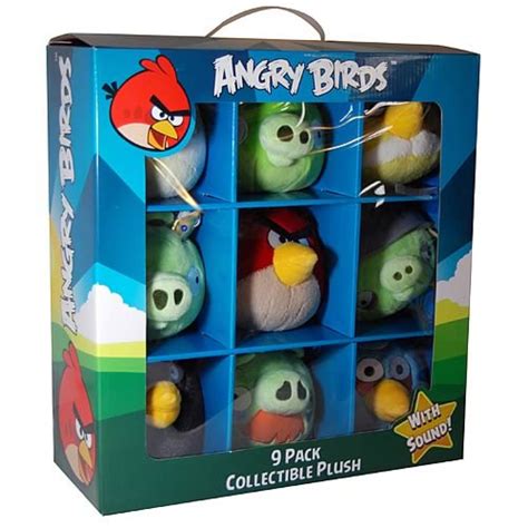 Angry Birds Collectible Talking Plush 9 Pack Gadgets Matrix