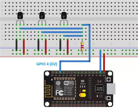 Micropython Ds18b20 Temperature Sensor With Esp32 And Esp8266 Random