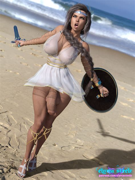Rule 34 1futa 3d Amazon Areolae Balls Balls Under Clothes Big Breasts Bimbo Bottomless Skirt