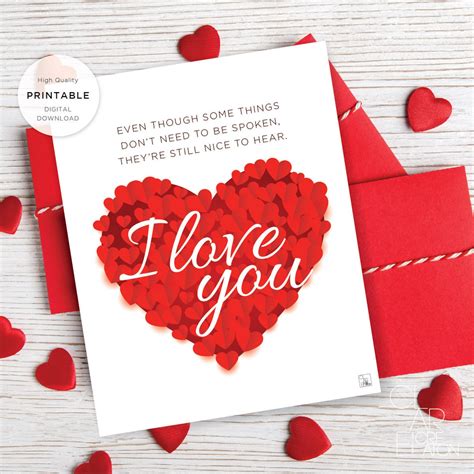 Printable Valentines Day Letter Love Letter Valentines Etsy Uk