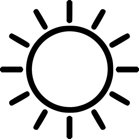 Sun Svg Png Icon Free Download (#499649) - OnlineWebFonts.COM