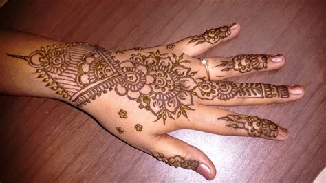 Simple Mehndi Designs For Hands Latest 2016 Beautiful Easy