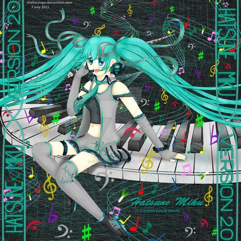 Hatsune Miku Version 20 By Chemicarouge On Deviantart