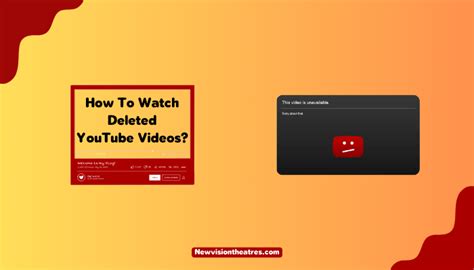 How To Watch Deleted Youtube Videos Methods