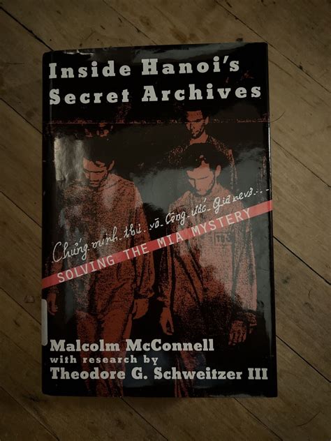 Inside Hanoi's Secret Archives by Malcolm McConnell (1995, Hardcover