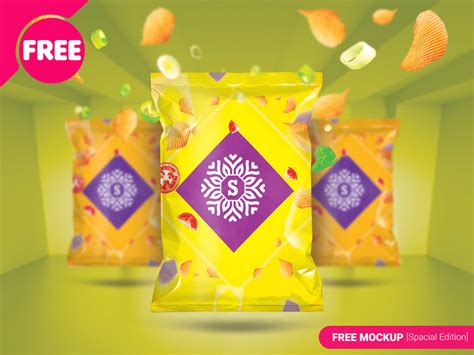 Download Chips Packaging Mockup | free psd | UI Download