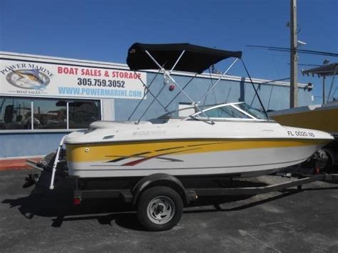 2007 Four Winns 180 Horizon W Trailer And Bimini Top Only 58 Hours For