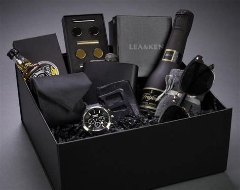 Mens T Box Complete Mens T Set Mens Watch Sunglasses Flask