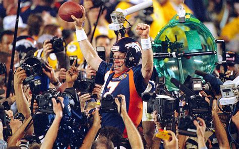 Super Bowl 32 John Elway Broncos Upset Packers Sports Illustrated