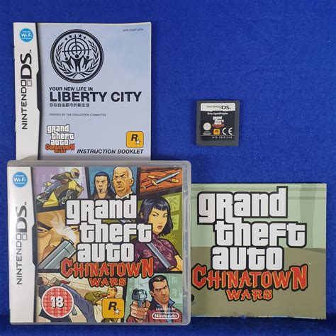 ds grand theft auto chinatown wars map works on us consoles region free gta 710425353000 ebay