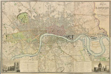 Fascinating 19th Century Map Of London Shows Capital As Tiny City With