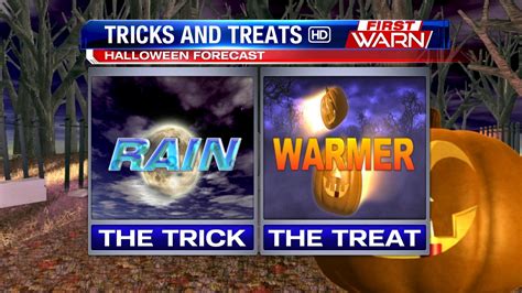 First Warn Weather Team Tricks And Treats In The Halloween Forecast