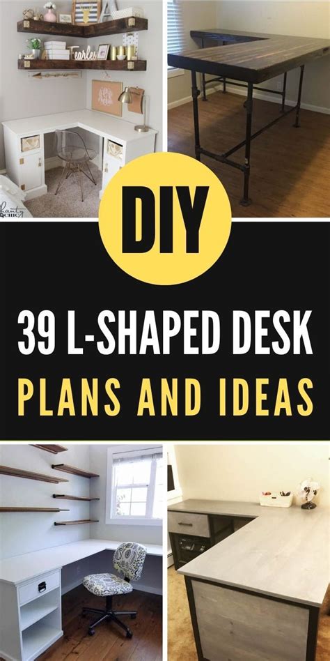 39 Diy L Shaped Desk Plans And Ideas Epic Saw Guy L Shaped Desk