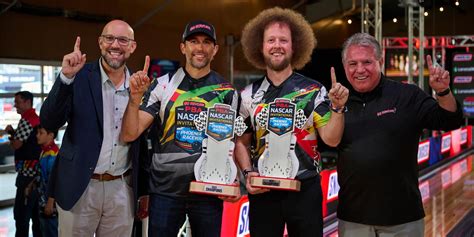 Kyle Troup Aric Almirola And Jimmie Allen Take Home Wins At Go Bowling