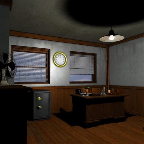 Film Noir Detective Office (Poser & Vue) 3D Models RPublishing
