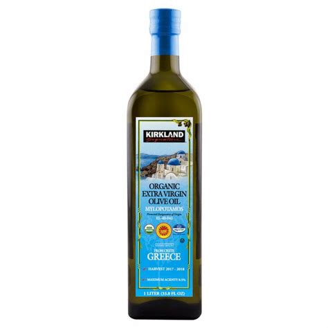 Kirkland Signature Extra Virgin Olive Oil From Greece 33 8 Oz Costco