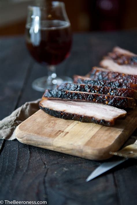 Meat around the bones will cook slower, therefore the meat around the. Stout Brined Crispy Chili Brown Sugar Pork Belly - The ...