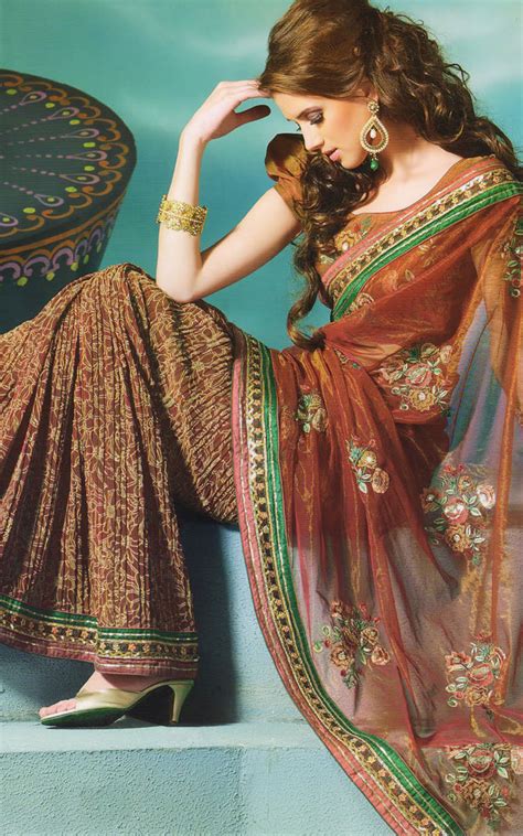 Girls in rajasthan wear this dress before marriage (and after marriage with sight modification in certain sections of society.) 37 Beautiful Saree Design For Girls | Cute Girls Celebrity ...