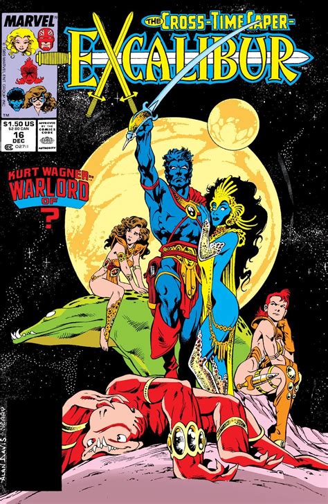 Excalibur 1988 1998 16 Superhéroes Marvel Marvel Cómics Cómics Y