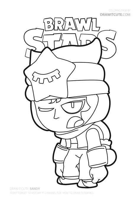 Below is a list of all sandy's skins. Sandy | Brawl Stars coloring page - Color for fun ...