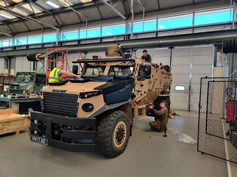 British Army 3 Para Upgrades Its Foxhound Armoured Vehicles Militaryleak