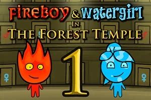 Fireboy Watergirl In The Forest Temple
