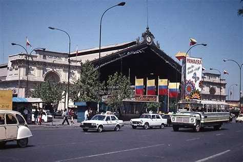 Estación Central De Santiago En 1989 Estacion